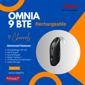 Omnia 9 BTE hearing aid